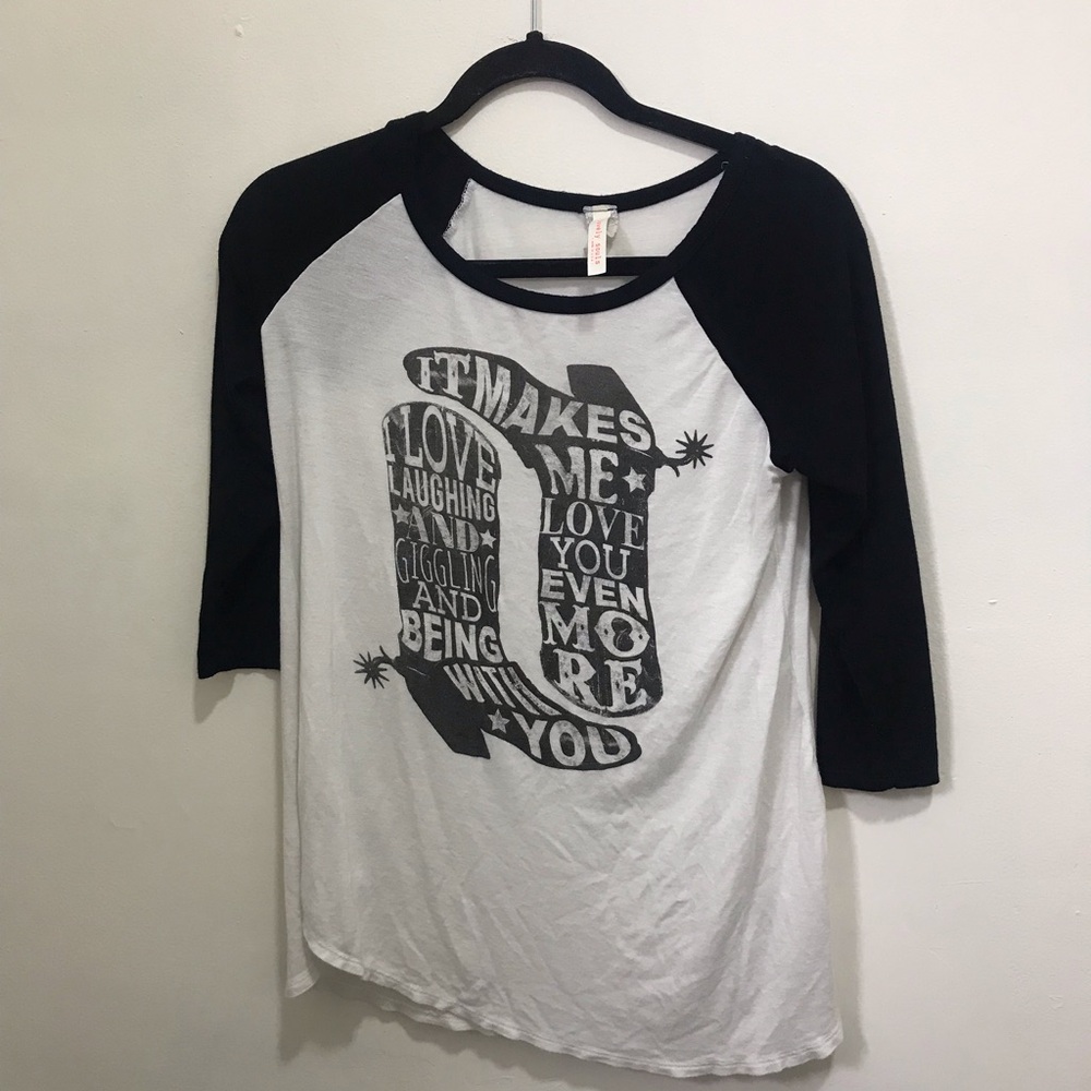 Black & White Graphic Tee